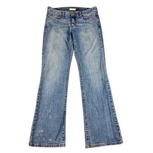 Levis 545 Low Boot Cut Jeans Womens 10L Medium Wash Denim Stretch Y2K 33x33.5